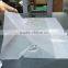 side gusset transparent big size flat bag / factory manufacturer PO bag