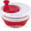 2016 Kitchen Helper Plastic Collapsible Salad Spinner Multifunctional Salad Mixer