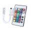1PCS DC 5V-24V 3*2A Mini RF Led Dimmer+24-key RF Wireless Remote Controller Kit for Dimmable RGB LED Light Strip