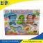 Learning fun baby cartoon rattle toy with window box