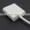 2015 Direct Selling Top Fashion Cable Adapter Micro Usb Connector Home Theater Usb Adapter Mini Dp To Vga Adapter for Macbook
