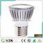 LED spotlight E27 5.8W Warm White AC110-240v Silver COB led spot light