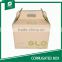 PORTABLE CORRUGATED PAPER BOX FOR PACKING