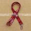 Hot sale fashion custom logo polyester sublimation lanyard