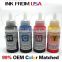 Refill ink for epsonT6641-T6644 dye based ink L100/L200/L201/L301/L355/L505/L1305