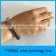 Neodymium sliver/gold plated magnetic bracelet