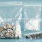 Poly Polyethylene transparent grip zipper bag reclosable press seal zipper bag