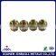 Brass annular knurled nuts