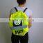 wholesale high visibility kid protection reflective drawstring bag cover child safety products