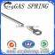 Piston gas spring for machine in good extension and torsion