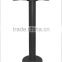 HS-A111 small round base sand black metal table legs casting iron table base canteen/coffee/dinning table feet