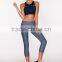 Custom Moisture Wicking Yoga Pants Breathable Capri Yoga Pants