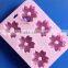 TuFeng snowflake shapped unique pink wedding cake box