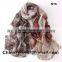 Ink painting print scarf wholesale