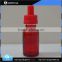 China Alibaba Empty E-cig Colored Glass Dropper Bottles
