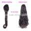 virgin various color morden-style factory price wholesale brazilian human hair drawstring grey ponytail