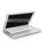 Super Slim 13.3 inch dual core Laptop computer PC wm8880 cpu 1.52Ghz with Bluetooth RJ45 port HDM 1GB DDRII 16GB SuperSlim