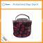 Eco beauty cosmetic bag round hanging cosmetic travel storage bag