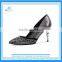 Grey Ladies Sexy High Heeled Sequi Dress Shoe, Summer High Quality Hot Sale Dress Shoe, Thin Heeled Dress Shoe
