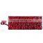 High Quality Red Zebra-Stripe Cosmetic Bag
