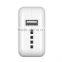 LED light USB Charger Quick USB wall Charger USB travel charger for iPhone iPad SamsungGalaxy Pad