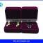 Heart Shape Ring Packing Box Flocking Red Boxes Design For Wholesale                        
                                                Quality Choice