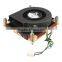 Alseye manufacturer BA0114 aluminum radiator 1U sever cooler computer cooling fan