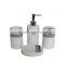 unique and useful 4pcs shower bathroom set