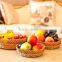 bread fruit food wicker willow basket