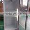 Single Glass Door Soft Drink Refrigerated Upright Display Showcase