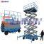 Hydraulic manual mobile scissor lift platform for sale