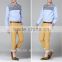 fasionable new design hot cotton trousers fabric