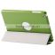 Factory Cheap price PU leather smart cover leather cases for ipad case with showing logo hole