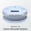 Carbon Monoxide Gas Detector/ Kitchen Cooking Gas Leak Detector/Sensor Home Alarm with CE& ROHS Certificate GS-C01