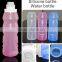 Best selling silicone foldable water bottle/diamante sports water bottle/bpa free sports water bottle,thermos