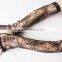 2015 Fashion Cheap Bridal Lace Applique Fingerless Gloves