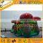 mushroom inflatable bouncy combo,strawberry jumper with slide A3095