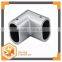 Bathroom glass door tubing clip ,stainless steel shower glass door pipe clamp