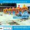 Luxury elephant kids track ride train,children electric elephant train manufacture