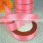 Factory Wholesale Cheap 100% Polyester Colored Satin Ribbon With Gold Edges For Home Wedding Invitation Card Decoration