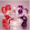 custom transparent top quality webbing nylon plain organza ribbon