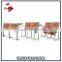 Tianzuo Aluminum Frame comfortable classroom desk and chair set