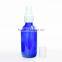 4oz Cobalt Boston Round Glass Bottle