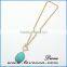 New hot sale Europe America fashion jewelry charms tassel beaded necklace pendant