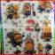 Lovely Minions embossed PVC stickers for children