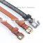 High Quality Women Fashion Threading PU Belts With Grommet Metal Hole
