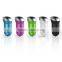 1.0A/2.4A new car charger design for iphone 5s/ipad air(JS-B01)