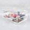 clear acrylic organizer with drawers