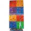Children colorful artificial used rock climbing wall for sale