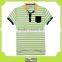 custom embroidery black mercerized pk polo t-shirt for restaurant staff